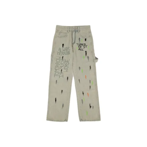 мм Earth Желтый Женские Джинсы