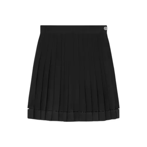 VERSACE Повседневные короткие юбки Женские Черный