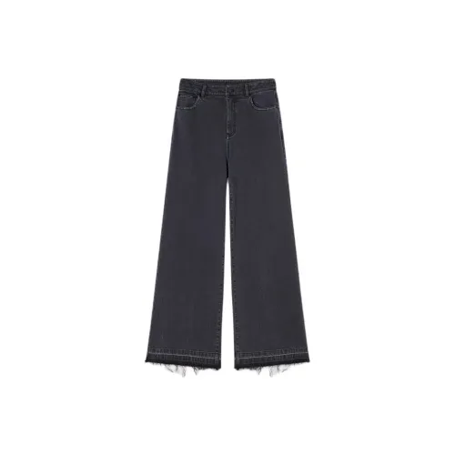 YINER GoodLand Женские Черные Джинсы