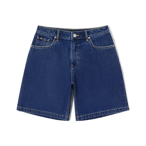 Lee Средне-голубые Женские Джинсовые Шорты