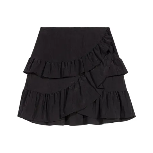 Maje Повседневные короткие юбки Женские Черный
