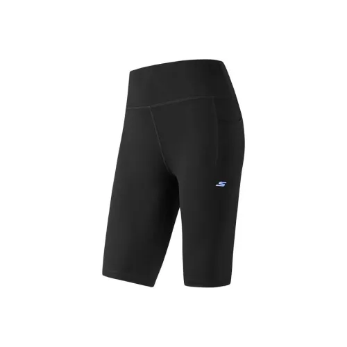 Skechers Черный/0018 Женские спортивные шорты