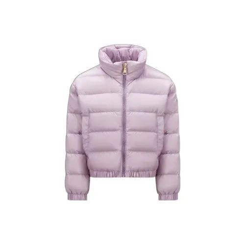 MONCLER Розово-фиолетовый Kids Пуховики
