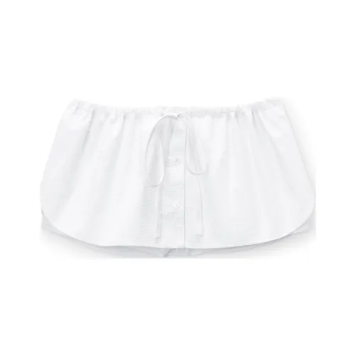 Alexander Wang FW24 Повседневные короткие юбки Женские Белые