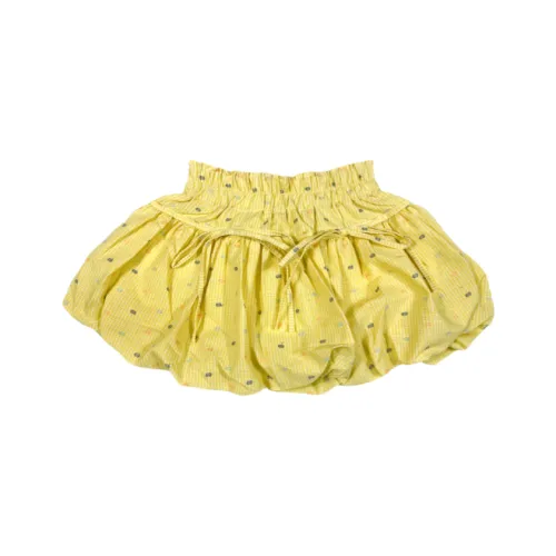Giyu Повседневные короткие юбки женские желтые