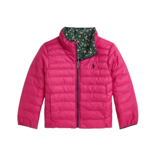 Polo Ralph Lauren Хлопковый пуховик FW24 Розовый Детский