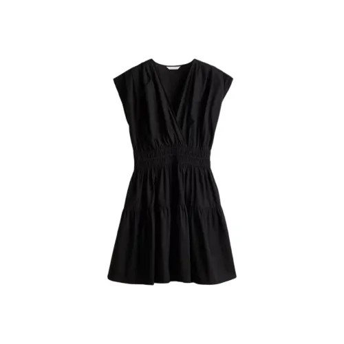H&M Черные Женские Платья без рукавов