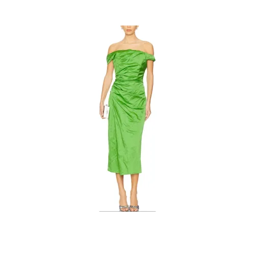 A.L.C. Без рукавов Платье Женское Зеленое