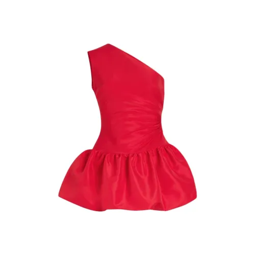 Patou Без рукавов Платье Женское Красное