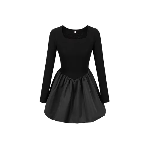 UPNANAWANG Длинное платье с длинными рукавами женское