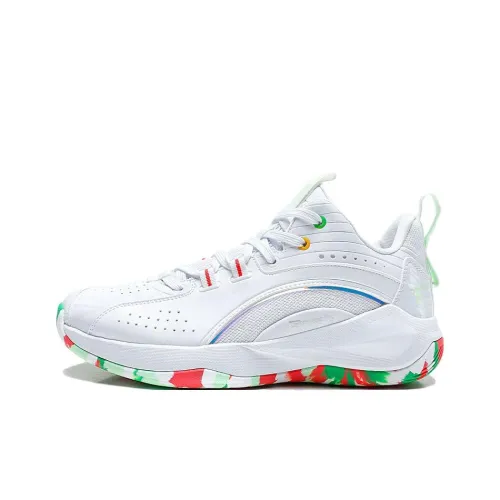 QIAODAN Баскетбольные кроссовки Low Топ Белый Мужской