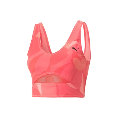 PUMA Haut DE Йога С принтом Studio Femme Sport Жилеты Женские Розовый