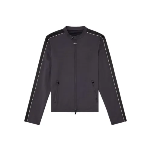 DIESEL Мужские черные куртки