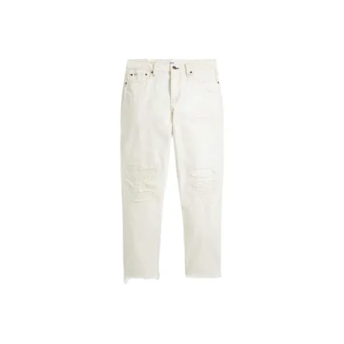 Polo Ralph Lauren FW24 Джинсы Женские Белые