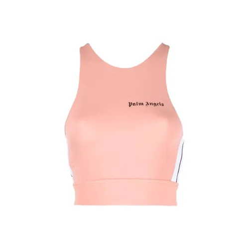 PALM ANGELS Розовые Женские Спортивные Майки Без Рукавов