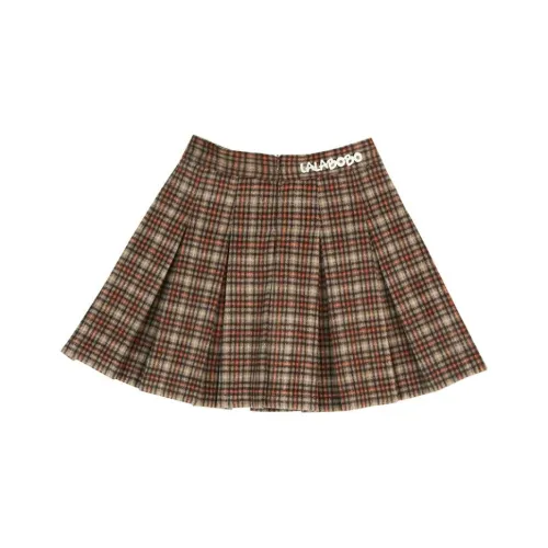 LALABOBO Кофе Женские Повседневные Короткие Юбки