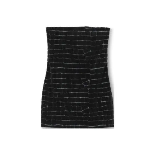 Alexander Wang FW24 Без рукавов Платье Женское Черное