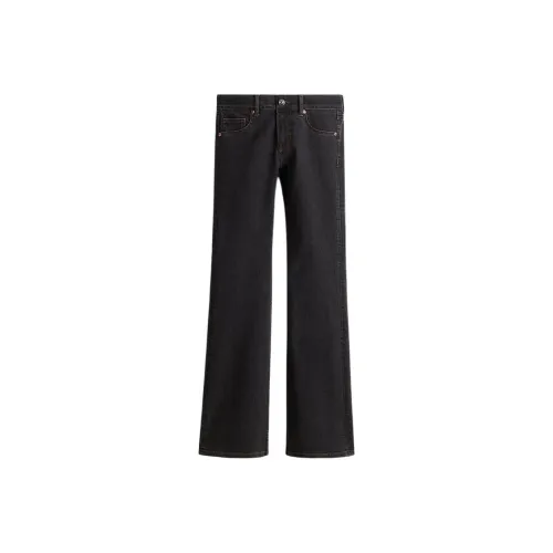 H&M Черные Женские Джинсы