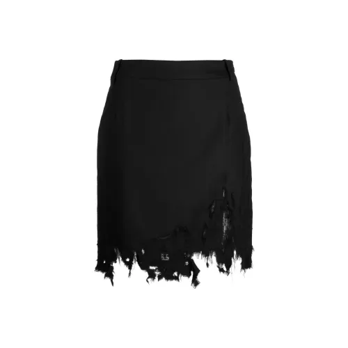 NATASHA ZINKO Повседневные короткие юбки Женские Черный