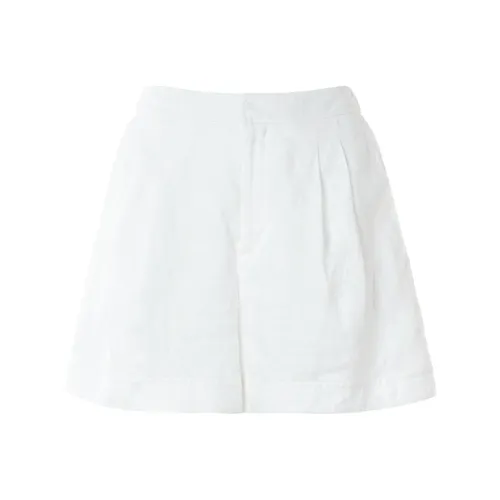 BESIONIA SS25 Повседневные шорты Женские Белые
