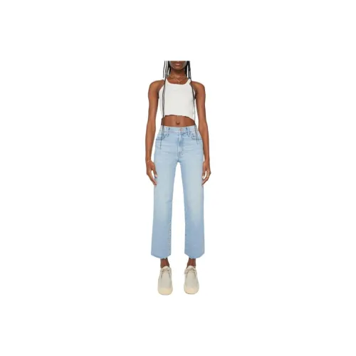 MOTHER Джинсы Женские Светло-Синий
