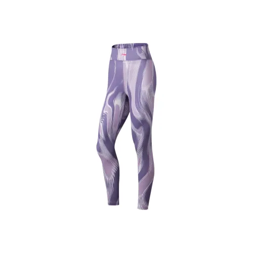 LINING Running Collection Свет Темно-фиолетовый Женские Спортивные Брюки