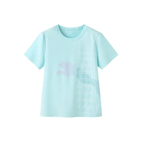 PUMA Розовый зеленый Kids Футболки