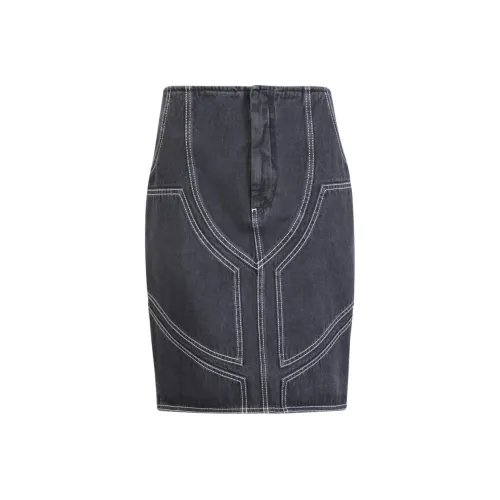 Off Белый черный Женские Повседневные короткие юбки