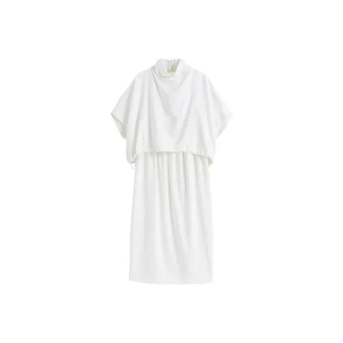 HACHIXIAOJIE Monk Белый Женские Комплекты с Юбкой