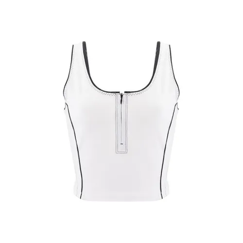 Sumday Athletics Белые Женские Спортивные Майки Без Рукавов