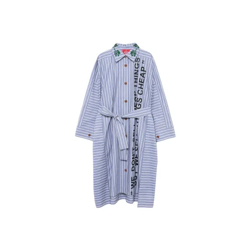 Vivienne Westwood Синие Женские Длинные Рукава Платья