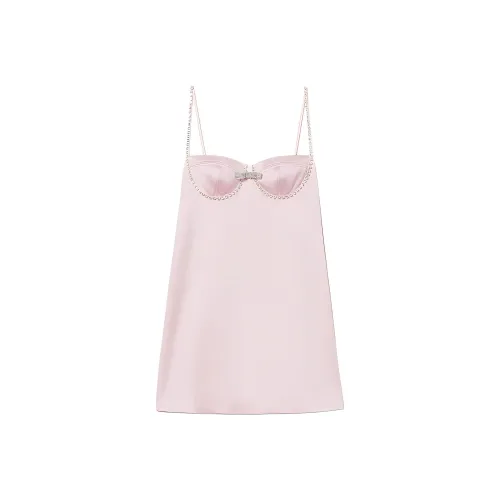 Self Portrait Slip Dress Women's Pink