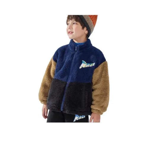 Yi Qi Baby Хлопковый пуховик Синий Черный Коричневый Детский