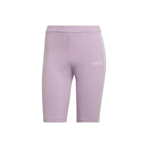 Adidas Велоспорт Фиолетовые Женские Спортивные Шорты