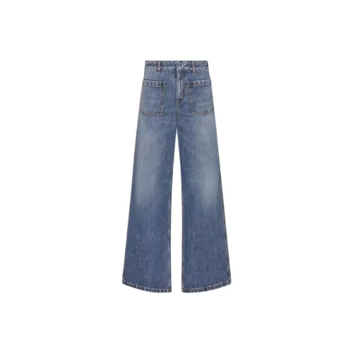 DIOR 8 Синий Женские Джинсы
