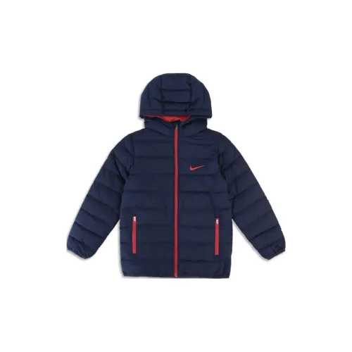 NIKE Темно-синий Kids Утеплённые куртки