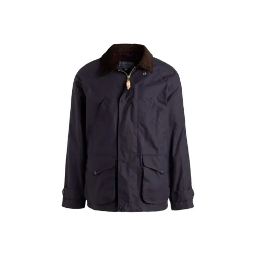 MANIFATTURA CECCARELLI Женская Дождь Кабан Куртки и Пальто Морской Синий