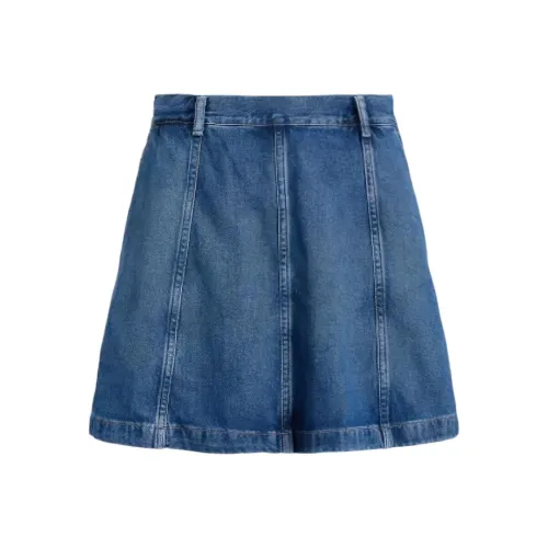 Polo Ralph Lauren SS22 Джинсовые короткие юбки Женские Синий
