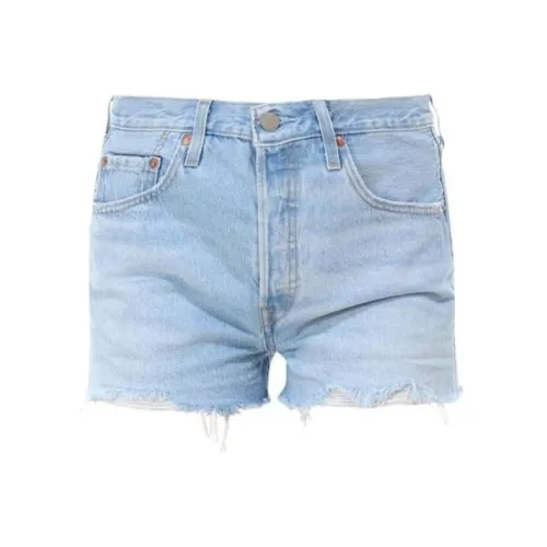 Levi's SS23 Джинсовые шорты Женские Blue