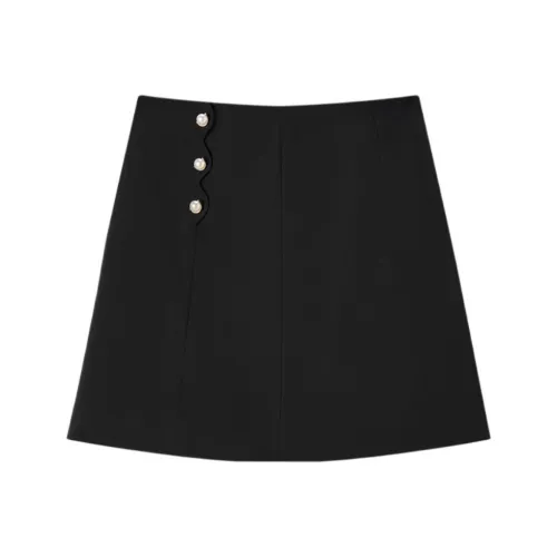 EICHITOO Повседневные короткие юбки Женские Черный