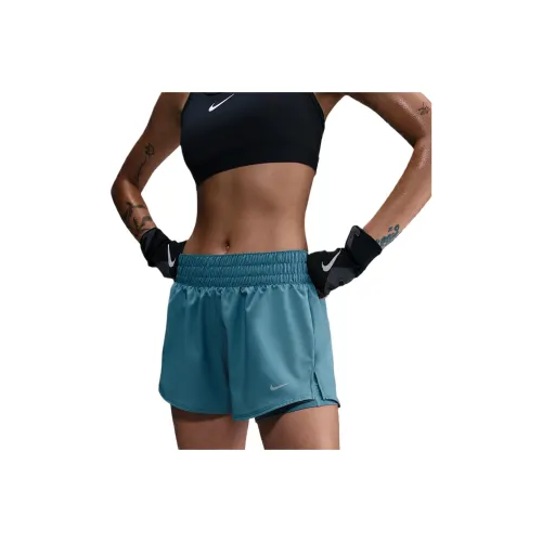 Nike DryDri Форма Повседневные шорты Женские Дымчато-синий