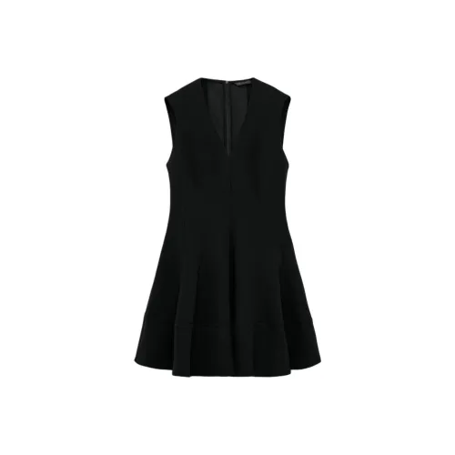 ZARA ZW Series Черное Женское Платье без Рукавов