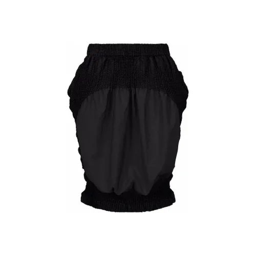 ISSEY MIYAKE Черные Женские Повседневные Короткие Юбки