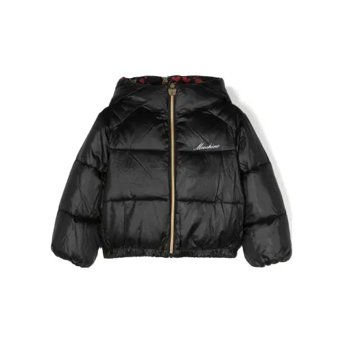 MOSCHINO Черный Kids Утеплённые куртки