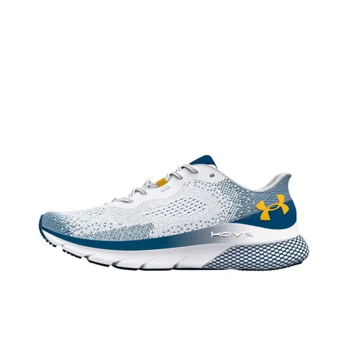 Under Armour HOVR Turbulence 2 Low Топ Беговые кроссовки Мужские Белый Синий
