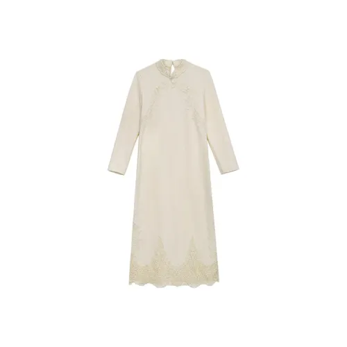 Su Fei Бежевый Женские Ципао