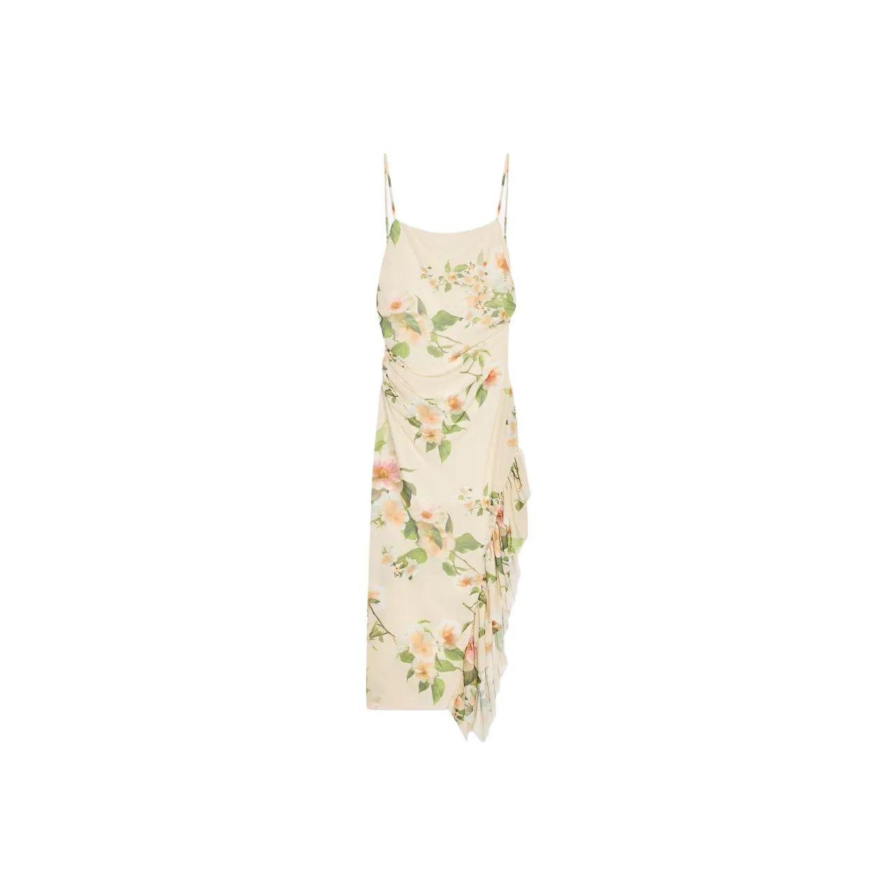 sage green cami dress: -      POIZON