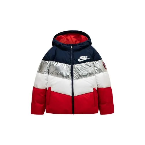 NIKE Белый Kids Пуховики