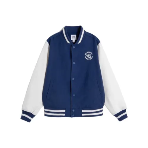 GAP Куртки и Пальто Детские Синий Белый