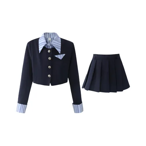 FLIM Синий Женские Комплекты с юбкой